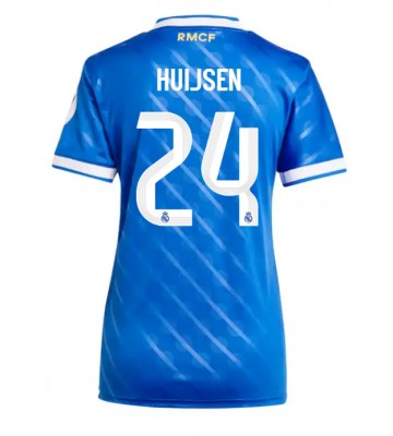 Lacne Ženy Futbalové dres Real Madrid Dean Huijsen #24 2025-26 Krátky Rukáv - Tretina